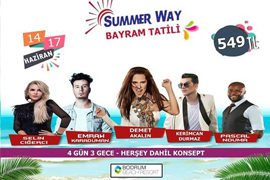 Фестиваль «Summerway» в отеле «Bodrum Beach Hotel»