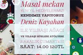 Мастер-класс по изготовлению новогодних украшений в «Masal Mekan»