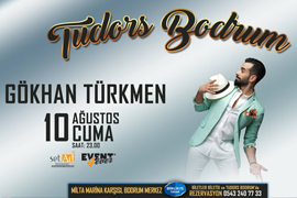 Концерт Гёкхана Тюркмена в «Tudors Bodrum»