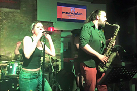 Группа «Funky Lab» в клубе «Mandalin»