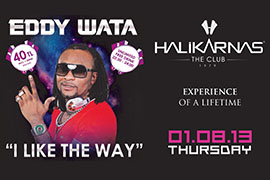 DJ Eddy Watta в клубе «Галикарнас»